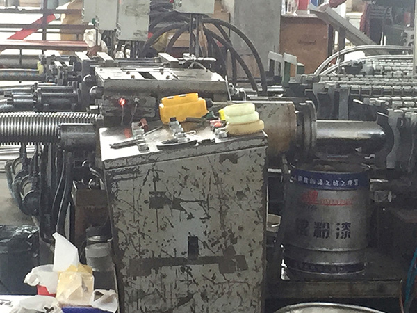 波纹管生产过程